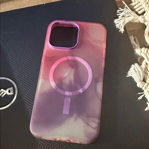 Purple Marble Apple IPhone 14 Pro Max Case- otterbox